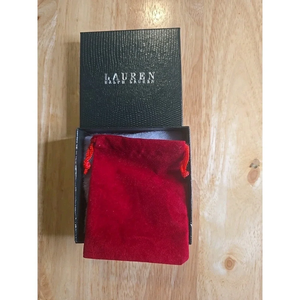 Lauren Ralph Lauren Dark Green  Lettering - Hard Gift Box